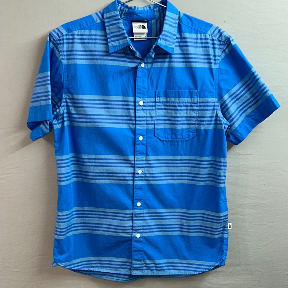 The North Face Blue Striped Baytrail Button Shirt